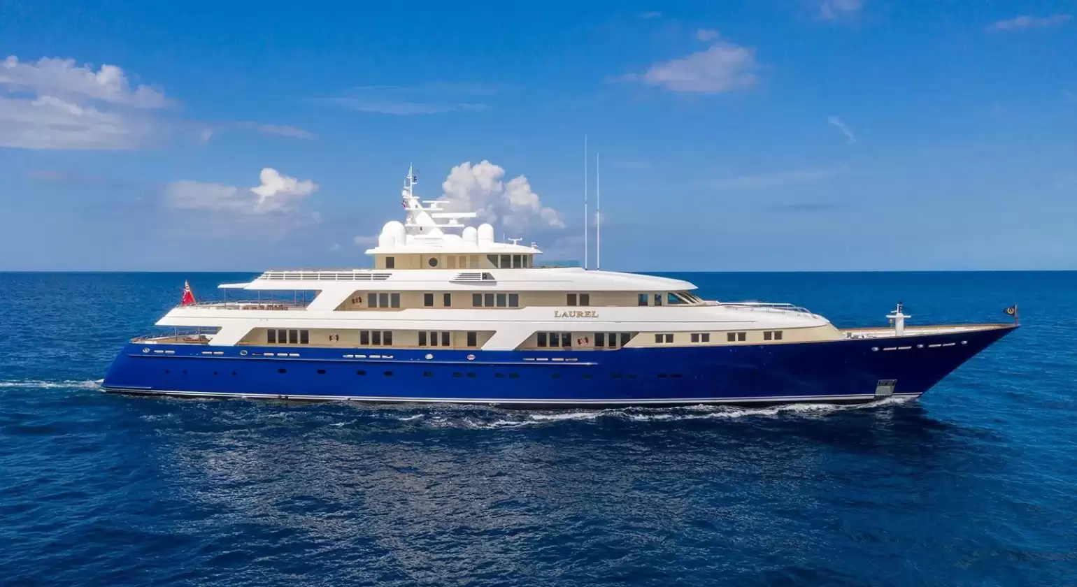 LAUREL Yacht for Charter – 240ft Luxury Superyacht