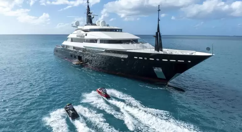 ALFA NERO Yacht for Charter – Luxury 82m Oceanco Superyacht