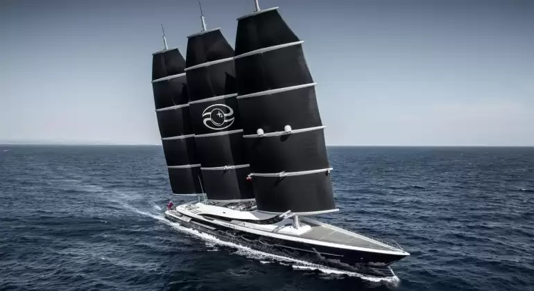 BLACK PEARL Yacht Charter | 105m Oceanco Sailing Yacht for Rent